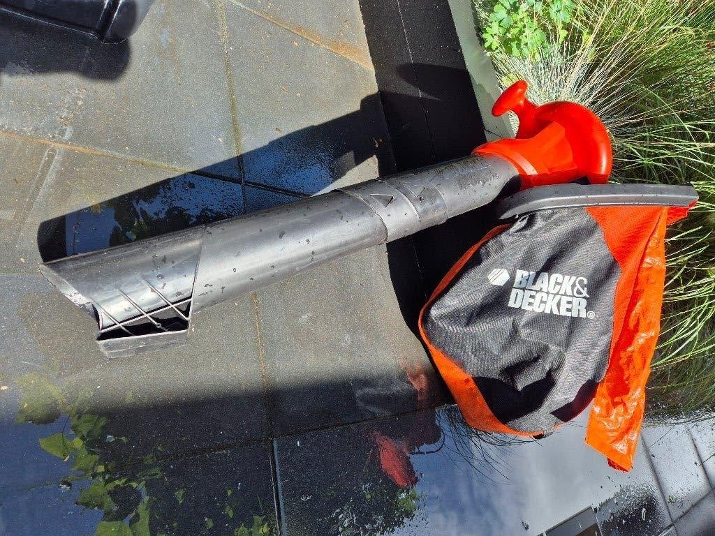 Bladzuiger met opvangzak, GW 3000 Black en Decker, Ophalen, Gebruikt, Handgedragen, Black & Decker