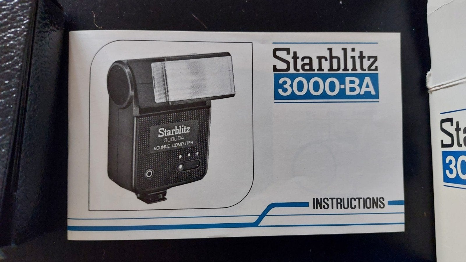 Starblitz 3000BA flitser met handleiding en doos, Overige merken, Externe flitser, Nieuw, Ophalen of Verzenden