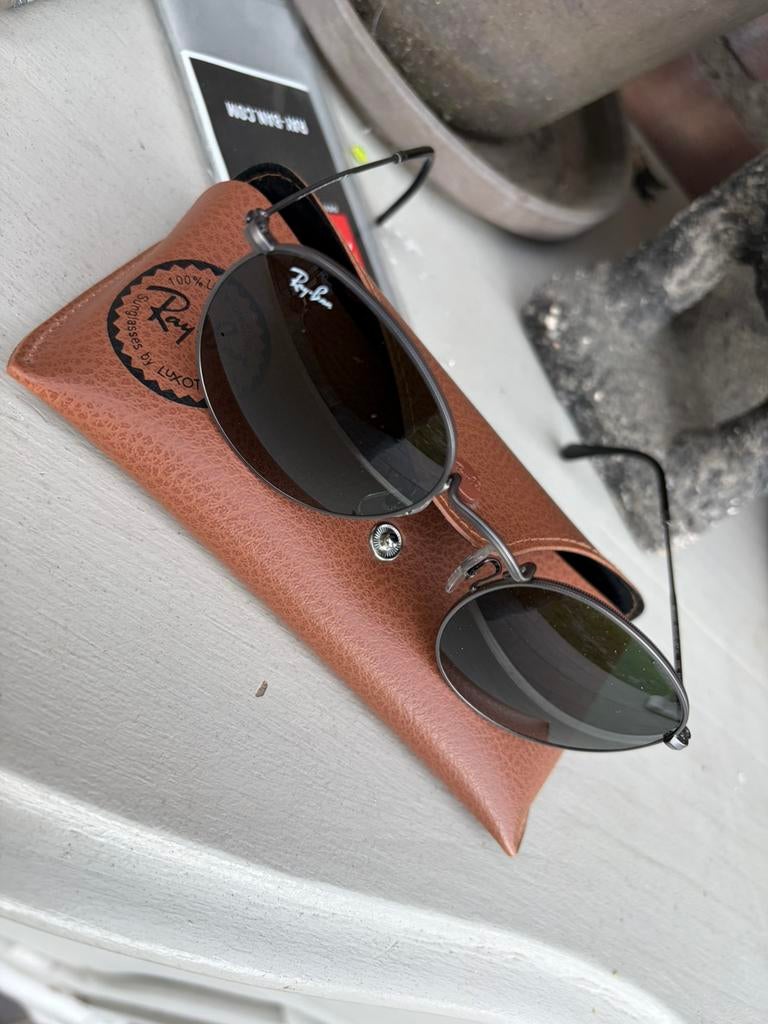 Nieuwe Ray Ban, RB 3447 Rounded metal, Ophalen of Verzenden, Nieuw, Zwart, Ray-Ban