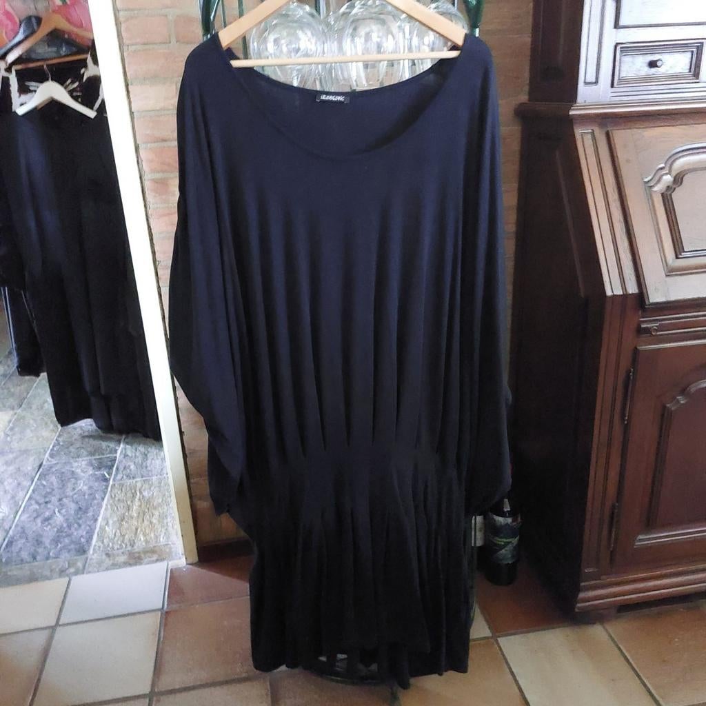 Jurk/Tuniek van het merk Hebbeding.  Maat One Size., Kleding | Dames, Grote Maten, Verzenden, Hebbeding, Zo goed als nieuw, Blouse of Tuniek