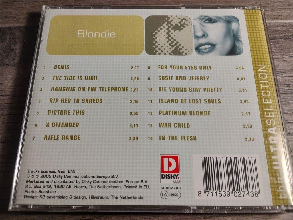 Blondie - The UltraSelection, Ophalen of Verzenden, Zo goed als nieuw