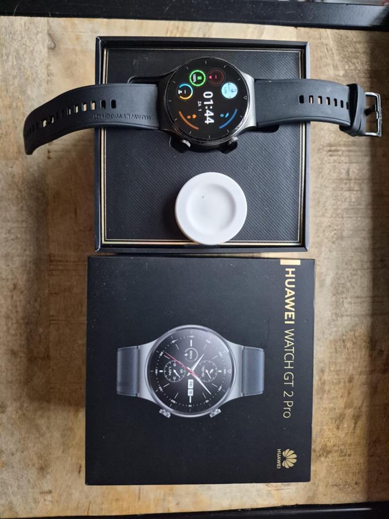 Huawei gt 2 pro, Sieraden, Tassen en Uiterlijk, Smartwatches, Ophalen of Verzenden, Zwart, Android