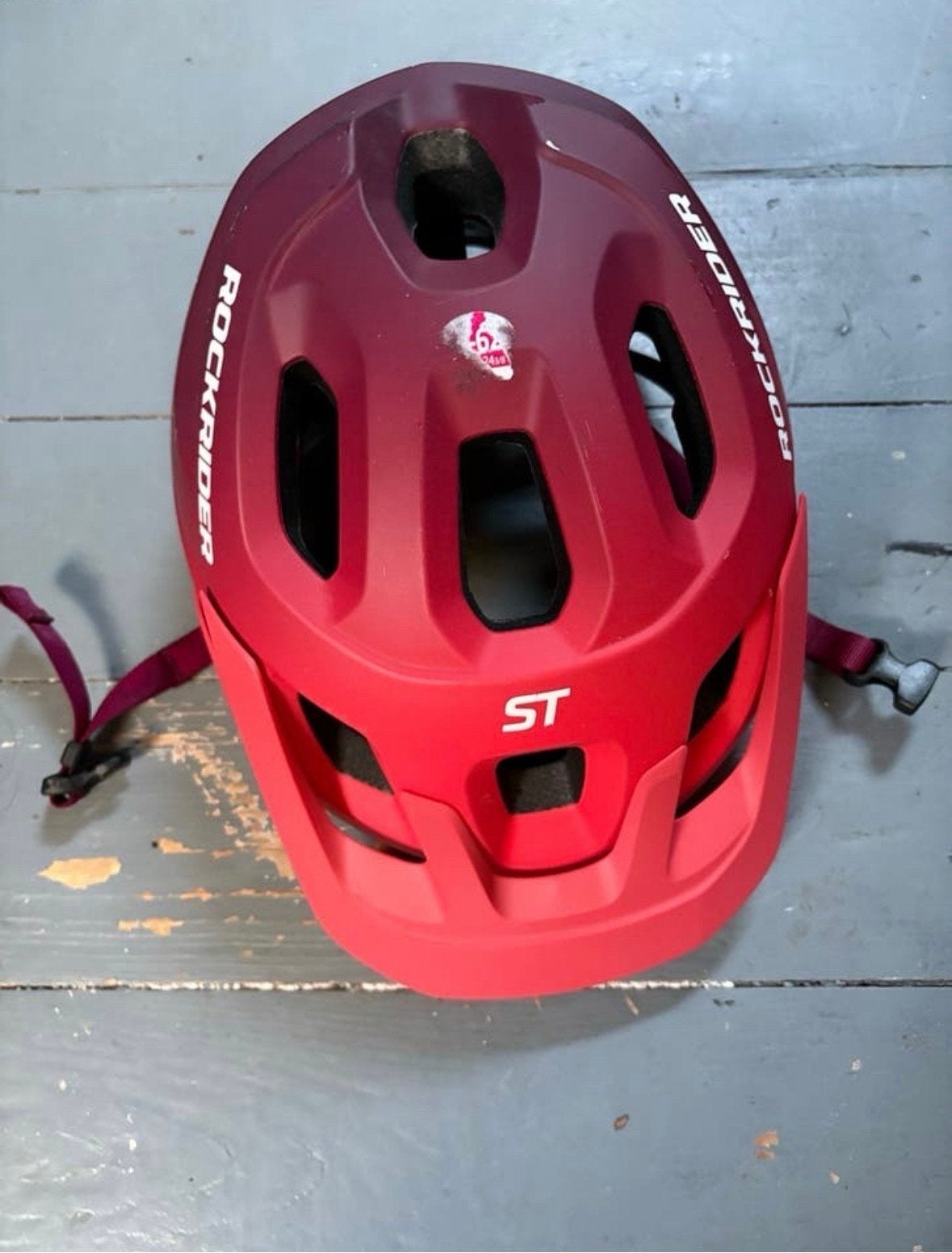 Rockrider ST Fietshelm - voor 17 juli weg anders kringloop!), Fietsen en Brommers, Fietsaccessoires | Fietshelmen, Ophalen of Verzenden