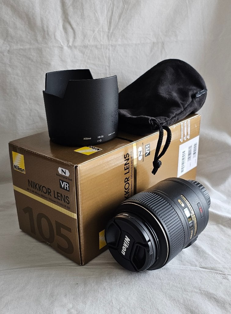 Nikon AF-S VR Micro-Nikkor 105mm f/2.8 IF-ED F(FX), Ophalen of Verzenden, Nieuw, Macrolens