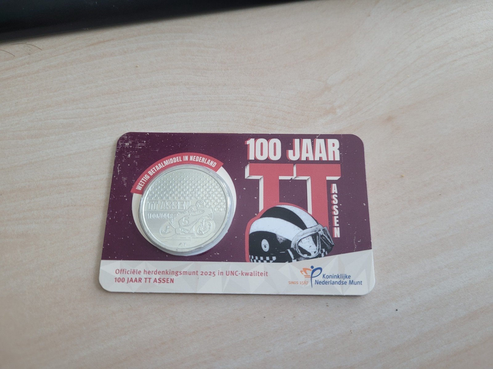 TT vijfje UNC coincard 2025, Ophalen of Verzenden, Koningin Beatrix, Euro's, Setje