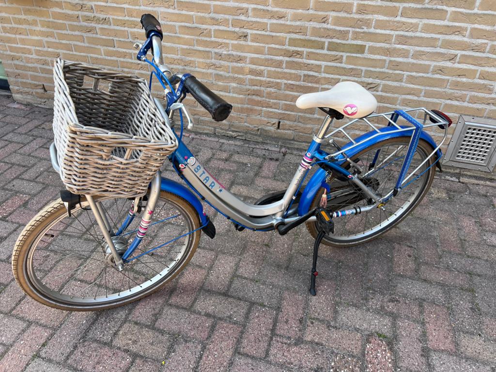 Batavus Star 24inch, Fietsen en Brommers, Ophalen, Terugtraprem, Versnellingen, Gebruikt