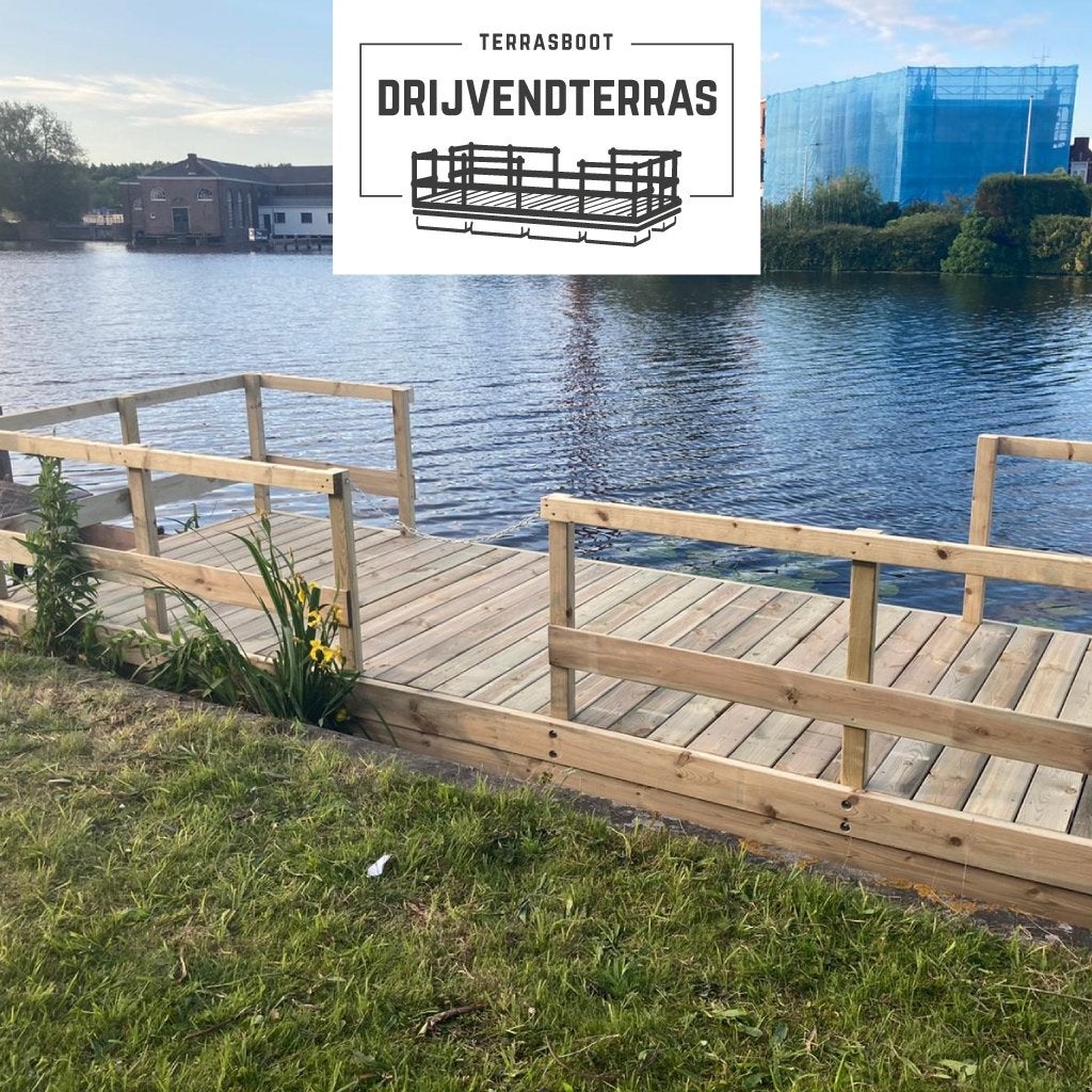 Drijvend terras vanaf €1.300 | Vlonder aan het water, Info@drijvendterras.com, Overige typen, Nieuw, Ophalen of Verzenden