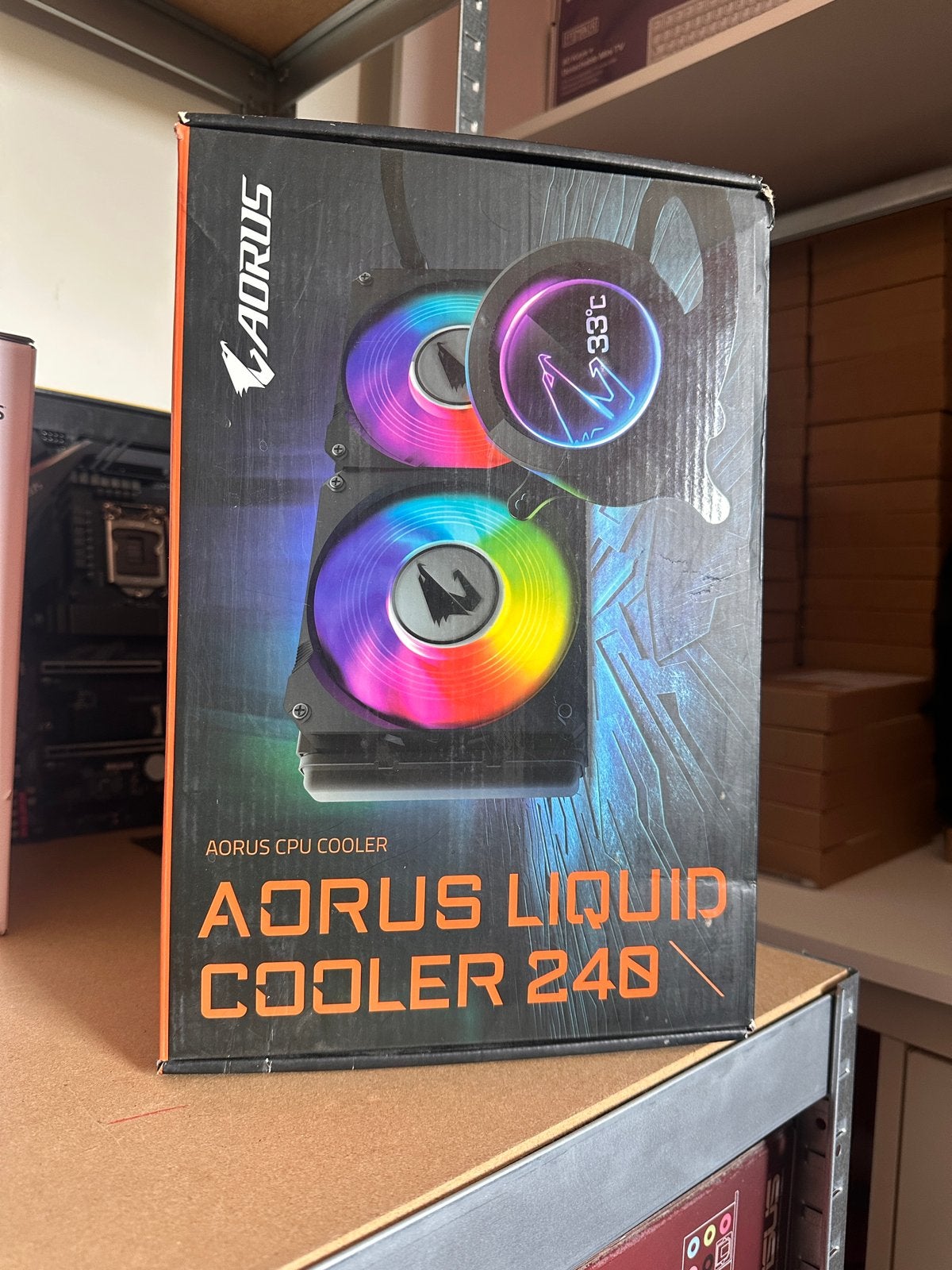 Gigabyte AORUS Liquid Cooler 240, Waterkoeling, Sales@chomi-systems.com, Ophalen of Verzenden, Zo goed als nieuw