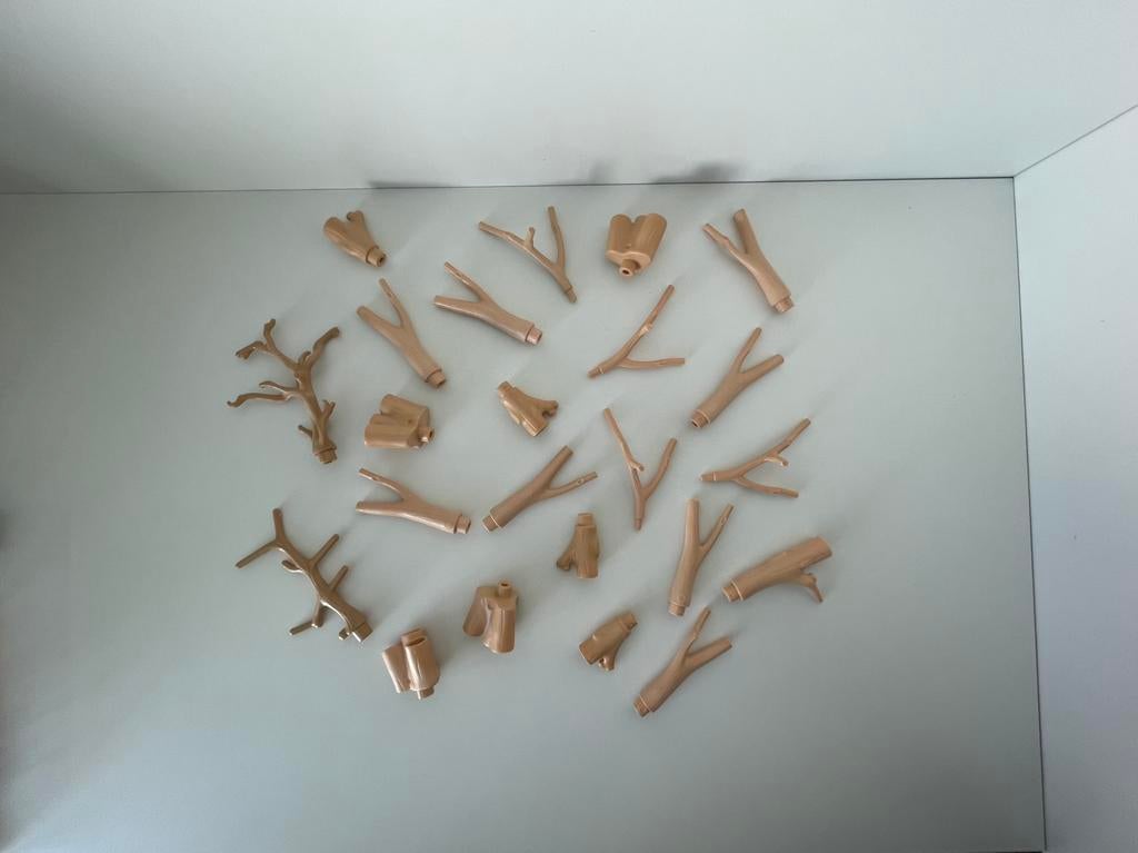 Playmobil grote set beige boomtakken en boomstammen, Kinderen en Baby's, Speelgoed | Playmobil, Ophalen of Verzenden, Los playmobil