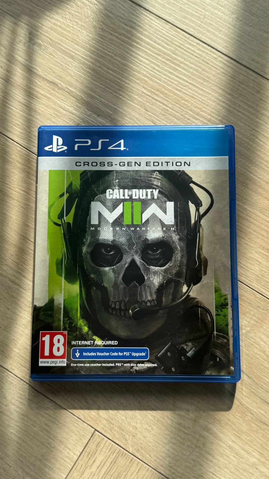 PS4/PS5 Call Of Duty MW II Cross Gen Nieuw, Online, Vanaf 18 jaar, Shooter, 1 speler