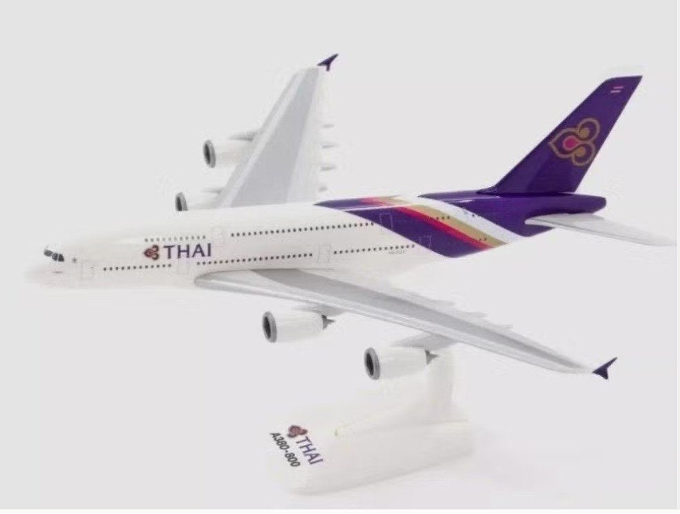 Thai Airways Airbus A380 1/250 schaalmodel vliegtuig NIEUW, Ophalen of Verzenden, Nieuw, Schaalmodel