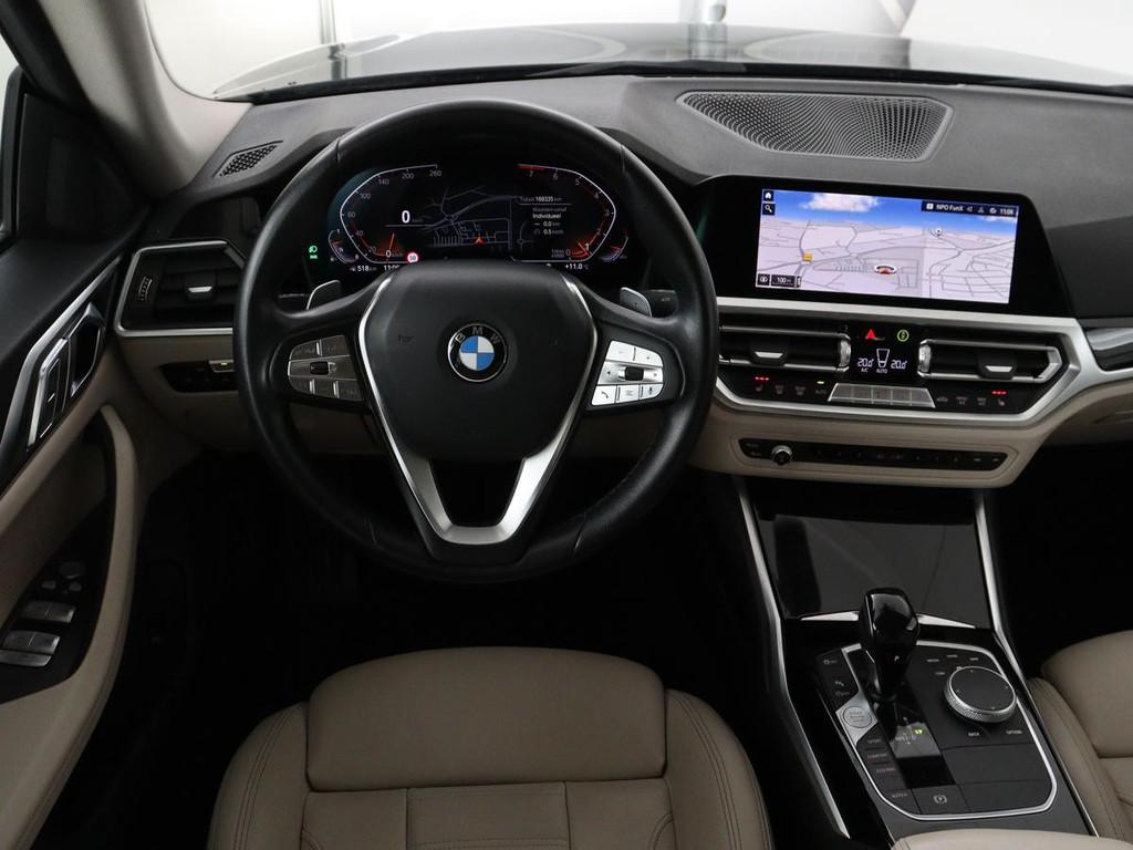 BMW 4-serie Gran Coupé 420i Edition Plus | Leder | Stoelver, Auto's, BMW, Automaat, 1998 cc, Gebruikt, Zwart