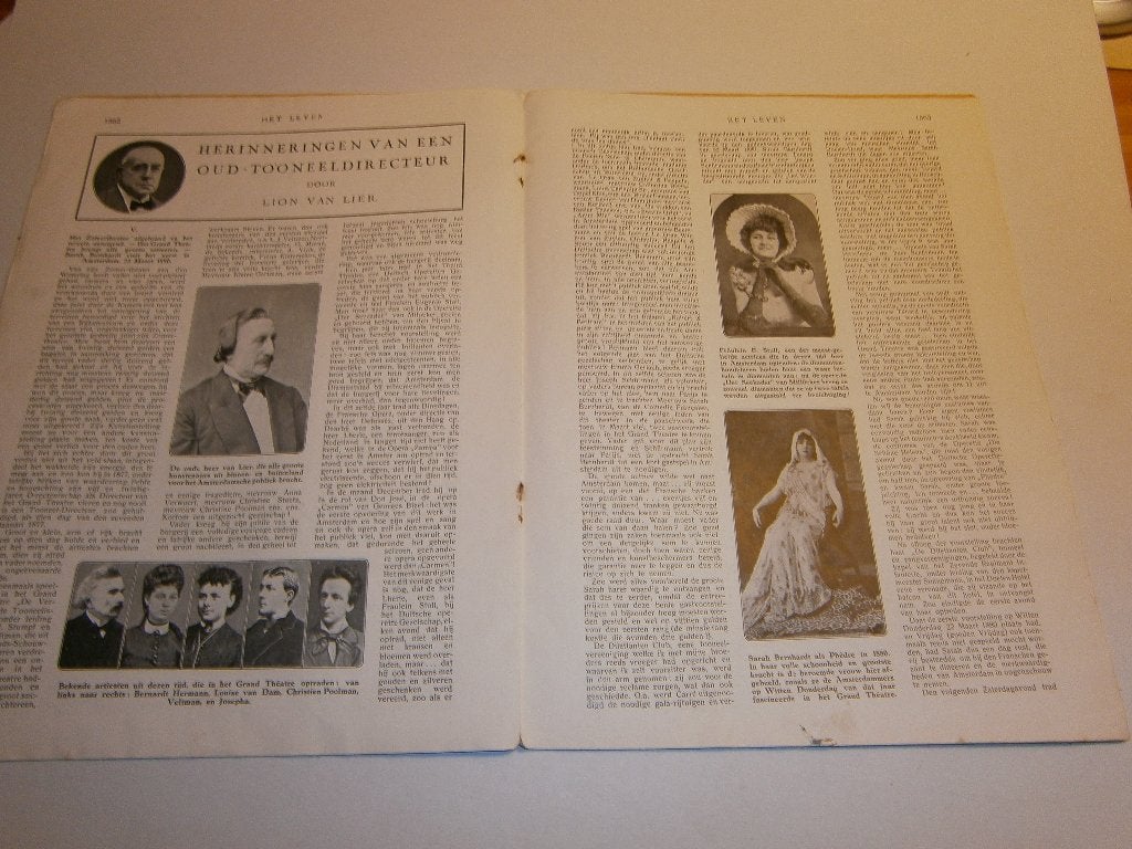 het leven geïllustreerd, 1927, Ophalen of Verzenden, 20e eeuw of later, Zo goed als nieuw