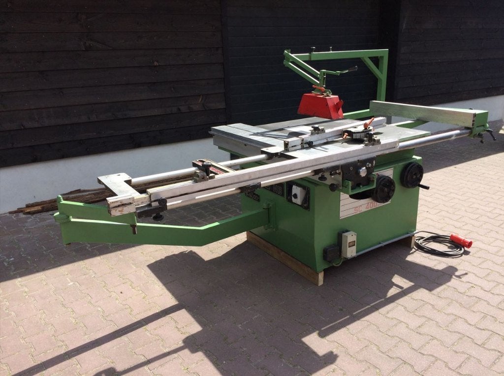 formaatzaag machine Steton SC 400 NB, Doe-het-zelf en Verbouw, Gereedschap | Zaagmachines, Ophalen, Gebruikt, Steton altendorf martin harwi scm robland