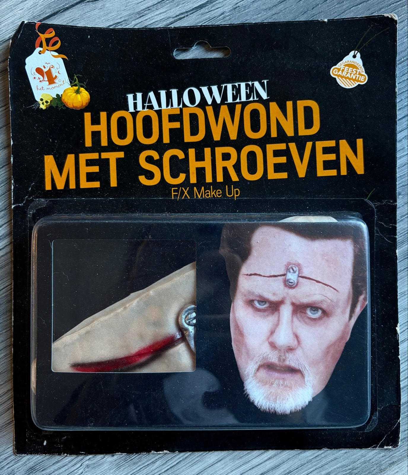 Halloween FX Make-up: Hoofdwond, Beenwond, Litteken, Ophalen of Verzenden, Nieuw, Schmink, Halloween of Griezel