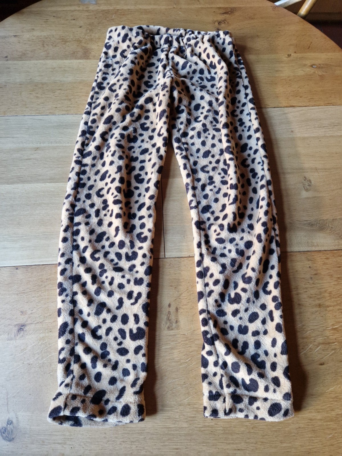PANTERPRINT HUISBROEK PYJAMA BROEK MAAT S/M, Kleding | Dames, Ophalen of Verzenden, Zo goed als nieuw, Maat 38/40 (M)