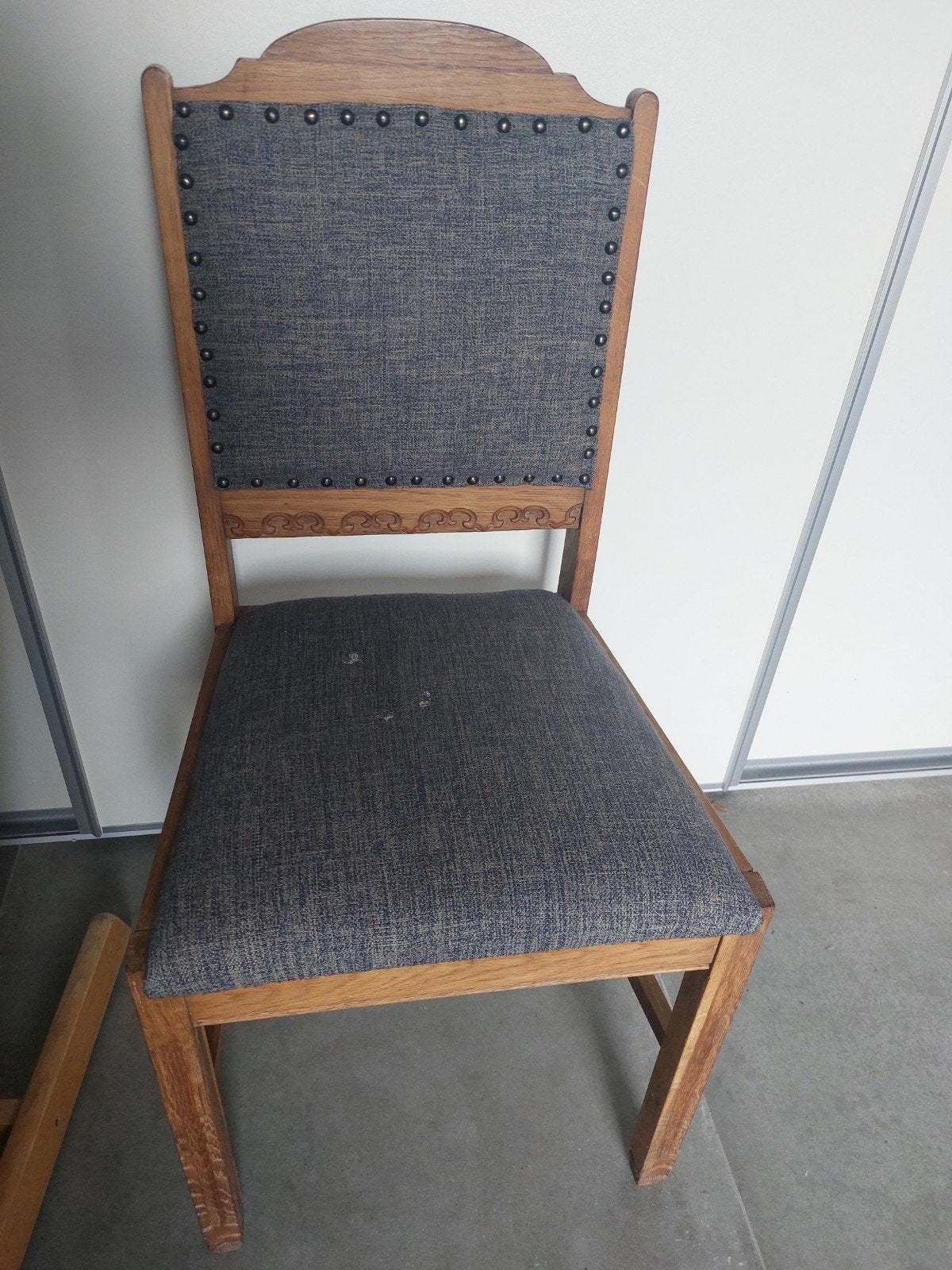 Eiken stoel, Huis en Inrichting, Stoelen, Ophalen, Gebruikt, Hout, Eén