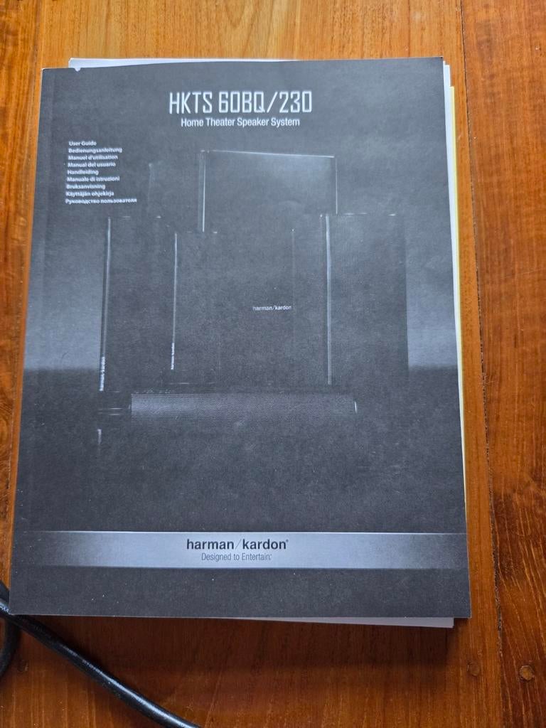 Harman Kardon Subwoofer HKTS 60, Ophalen of Verzenden, Gebruikt