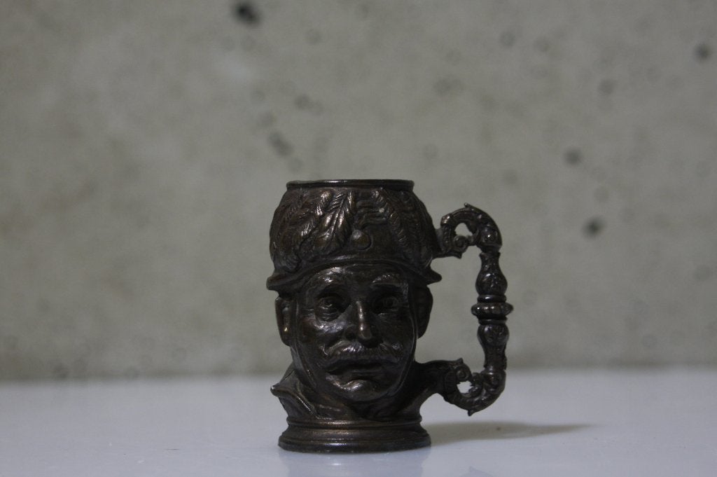 Antieke Toby Jug – Brons – Generaal – Russische militair, Antiek en Kunst, Antiek | Koper en Brons, Ophalen of Verzenden, Brons