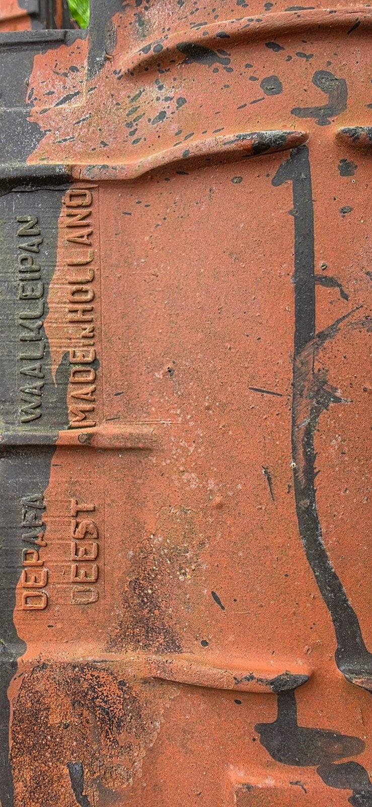 Gebruikte Waalkleipan dakpannen - Made in Holland, Doe-het-zelf en Verbouw, Gebruikt, Ophalen of Verzenden, 15 m² of meer, Dakpannen