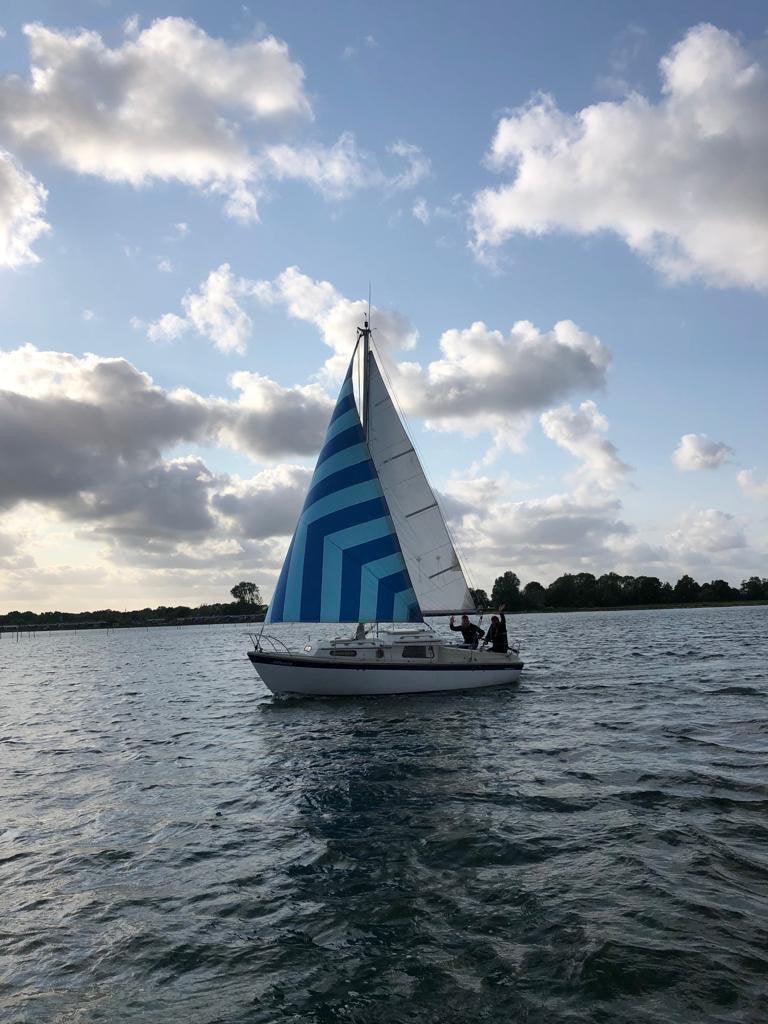 Kajuitzeilboot Eurokruiser MK II De luxe 24 ft (7,35), Watersport en Boten, Ophalen, Overige merken, Gebruikt, Binnenboordmotor