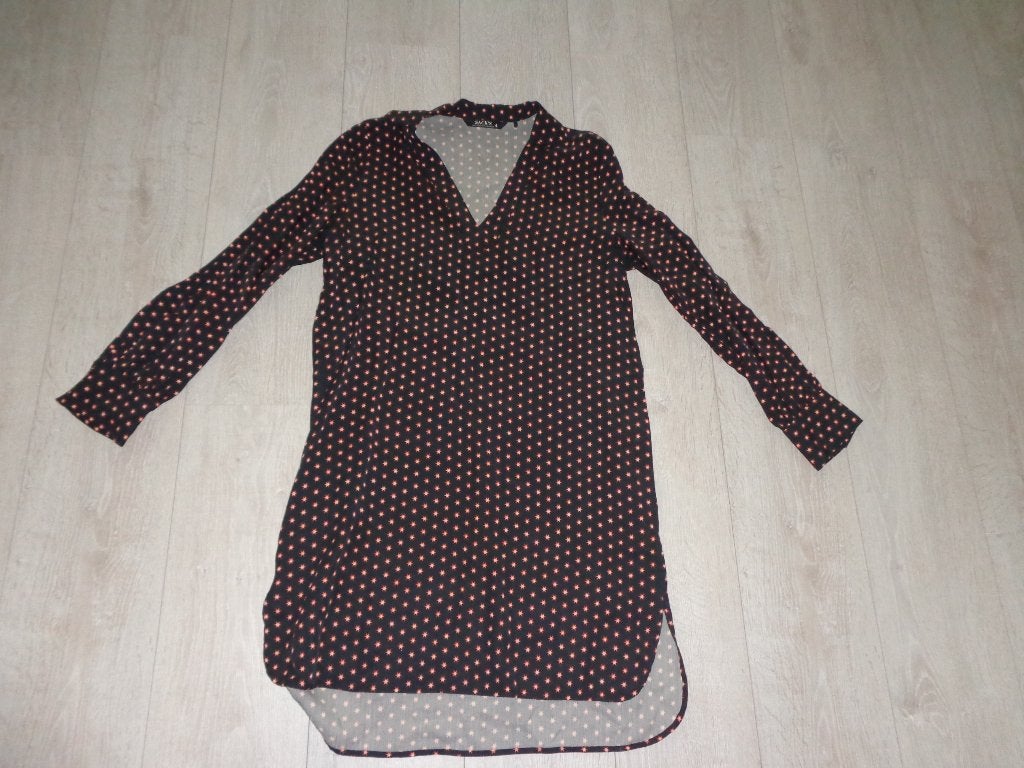 prachtige jurk van Sack's , maat 4/L, Kleding | Dames, Ophalen of Verzenden, Gedragen, Maat 42/44 (L), Boven de knie