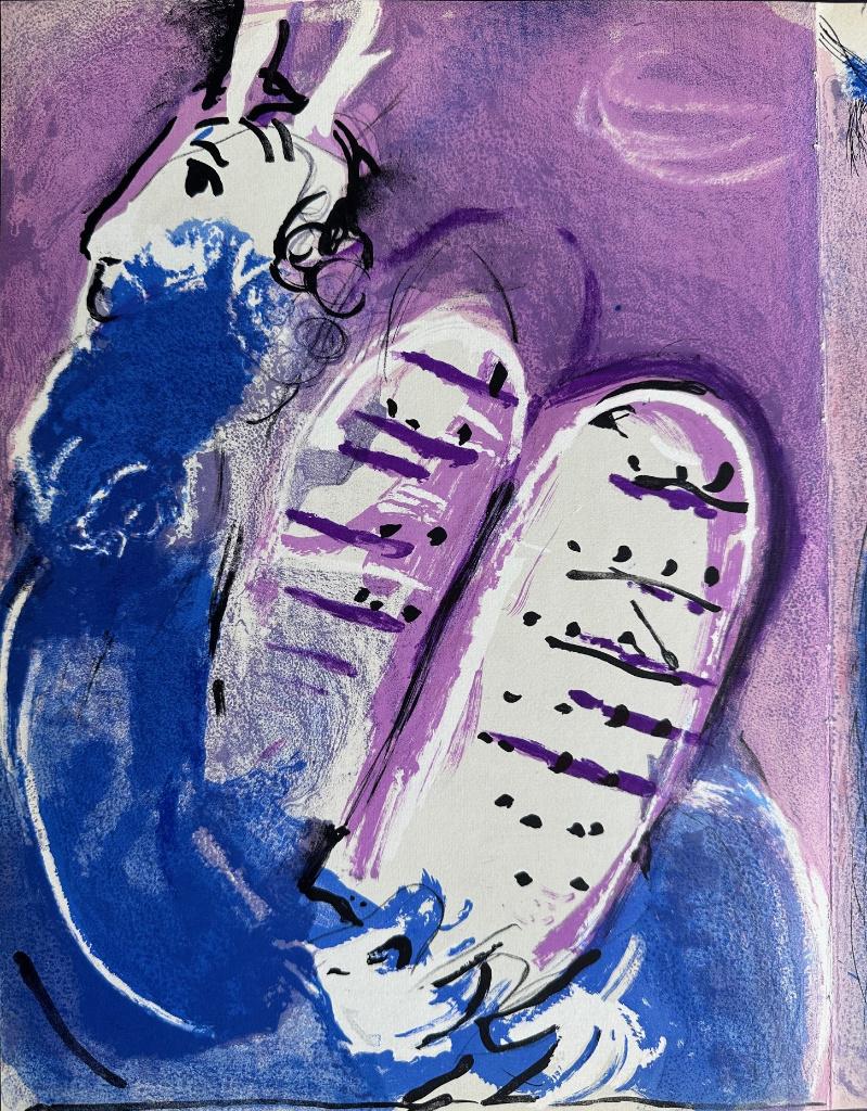 Marc Chagall litho Verve, Antiek en Kunst, Ophalen of Verzenden