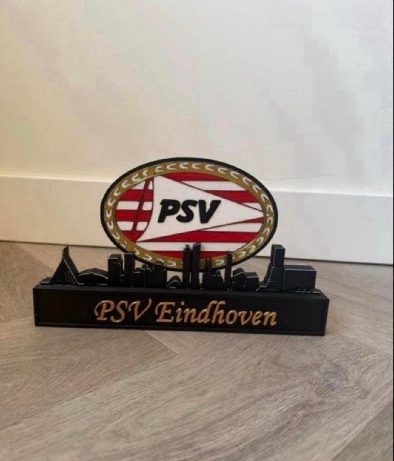 PSV Eindhoven Skyline Decoratie, Ophalen of Verzenden, Zo goed als nieuw