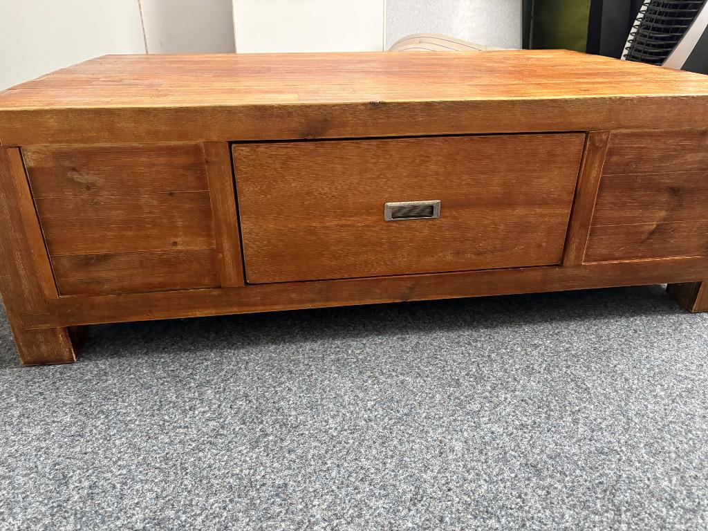 Salontafel, Huis en Inrichting, Ophalen, Gebruikt, 100 tot 150 cm, 50 tot 100 cm