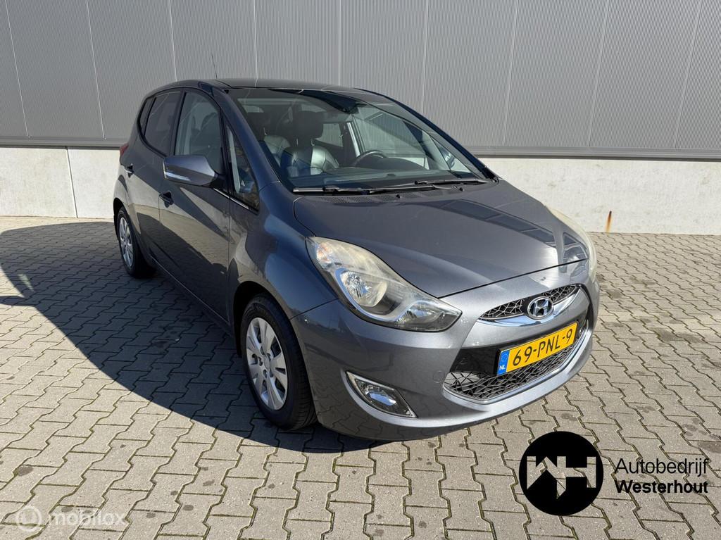 Hyundai ix20 1.6i i-Catcher|AUTOMAAT|PANORAMADAK|NAVI|LEER, Auto's, Hyundai, Bedrijf, Te koop, iX20, ABS, Achteruitrijcamera, Airbags