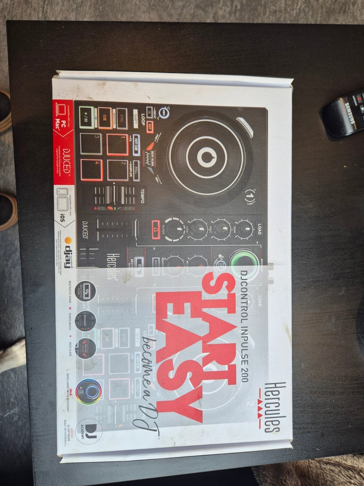 Hercules DJControl Inpulse 200 DJ-controller, Ophalen of Verzenden, Zo goed als nieuw, Dj-set, Overige merken