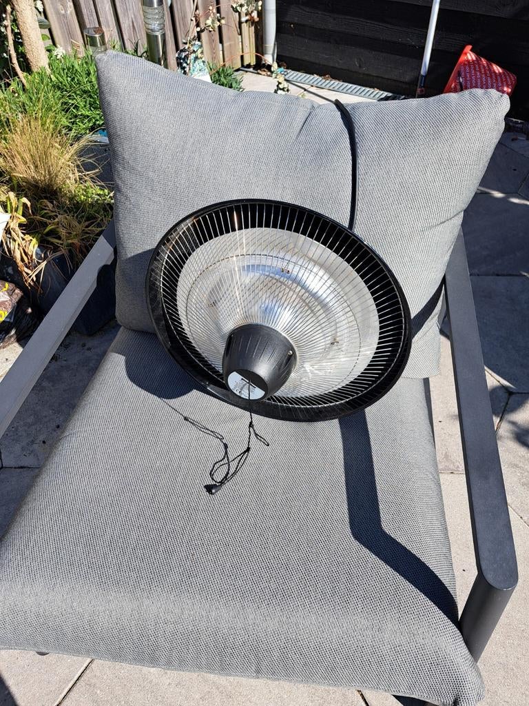 Sun Heat Hangende Halogeen Terrasverwarmer 1500W, Tuin en Terras, Terrasverwarmers, Ophalen of Verzenden, Gebruikt, Elektrisch