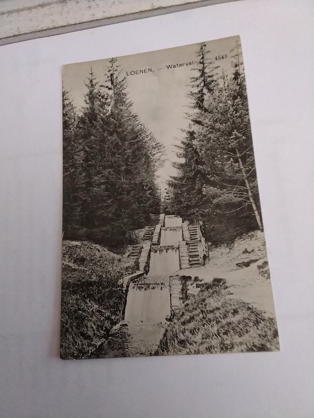 Oude Ansichtkaart Loenen, Waterval - Gelderland, Ophalen of Verzenden, Voor 1920, Gelderland