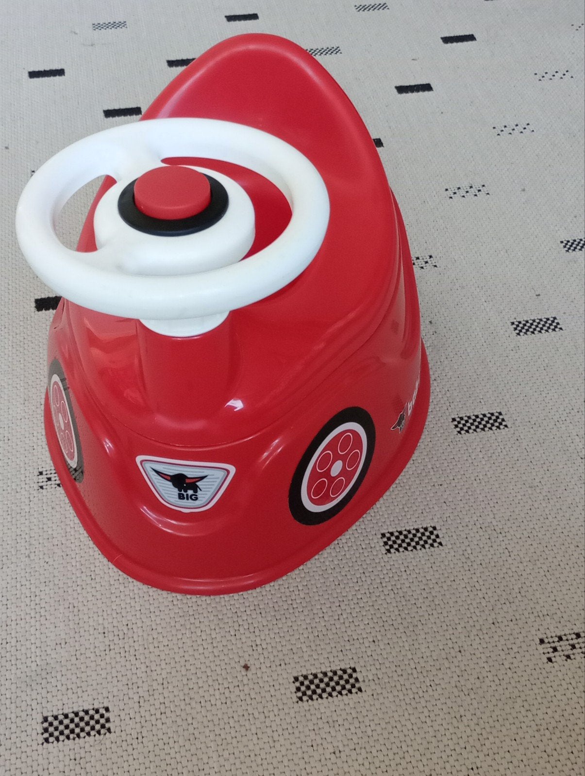 Auto plas potty, Ophalen, Zo goed als nieuw