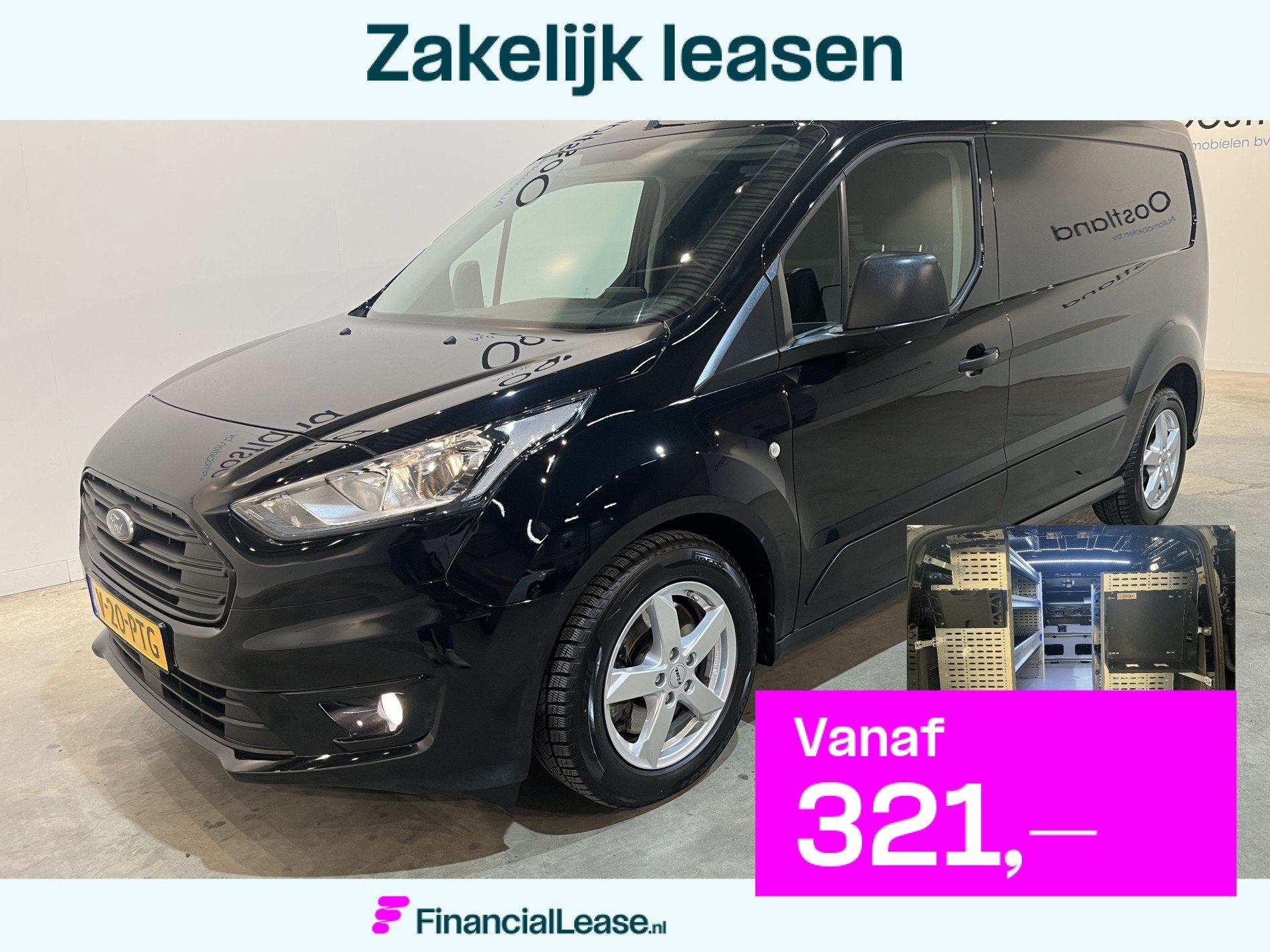 Ford Transit Connect 1.0 Ecoboost L2 Trend Benzine Servicebu, Voorwielaandrijving, Gebruikt, Met garantie (alle), 14 km/l