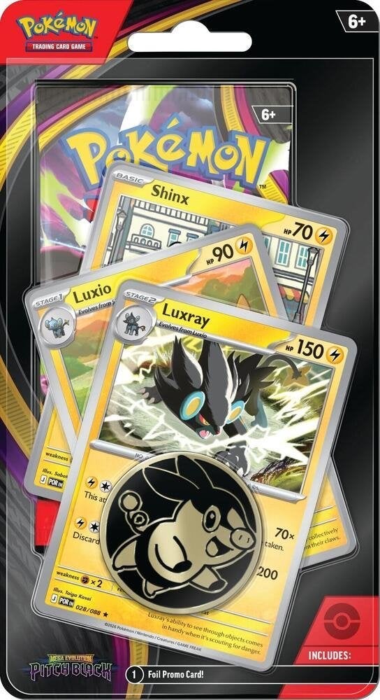 Pokémon Shinx, Luxio, Luxray Promo Kaarten - NM Conditie, Ophalen of Verzenden, Nieuw, Meerdere kaarten, Foil