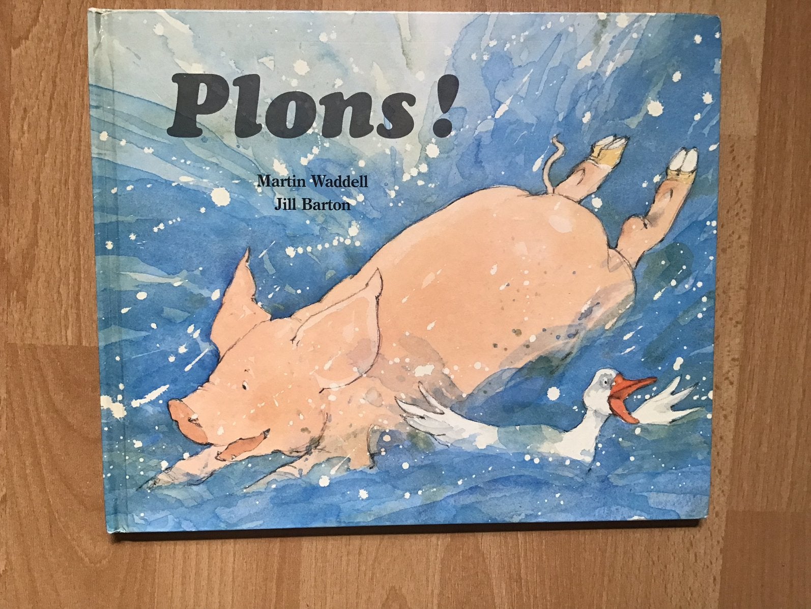Plons! - Martin Waddell., Ophalen of Verzenden, Zo goed als nieuw, Fictie algemeen