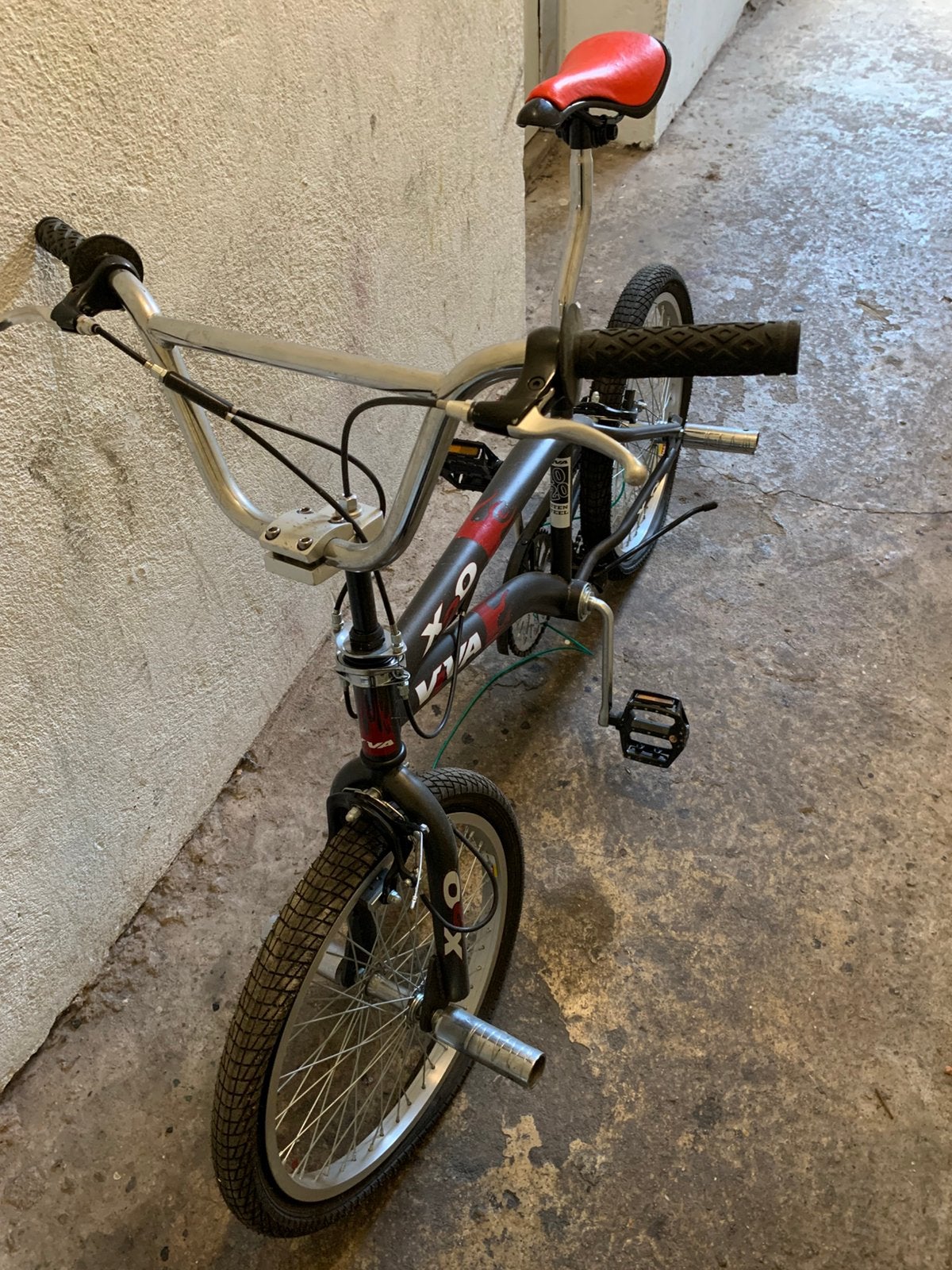 Mini bmx fiets zwart, Fietsen en Brommers, Fietsen | Vouwfietsen, Gebruikt, Minder dan 14 inch, Deels opvouwbaar, Ophalen