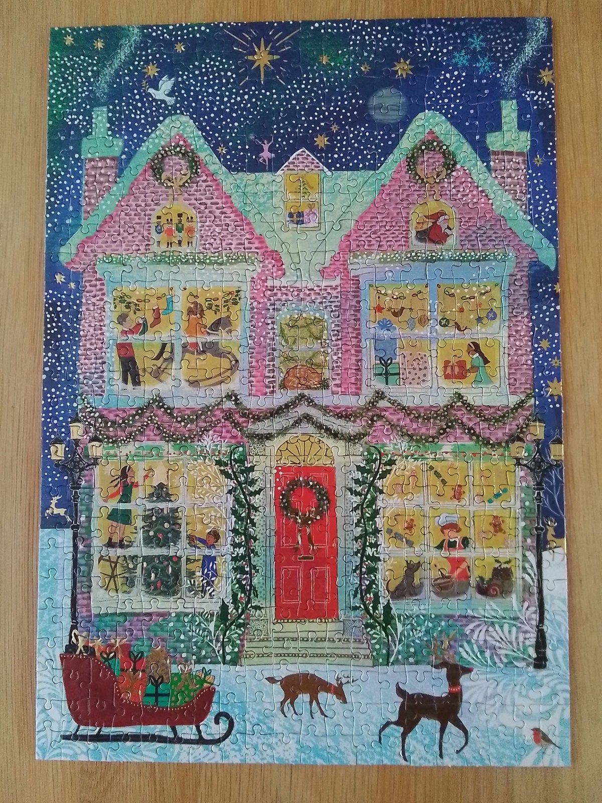 gibsons Home for Christmas 12,50 euro, Hobby en Vrije tijd, Denksport en Puzzels, Ophalen of Verzenden, 500 t/m 1500 stukjes