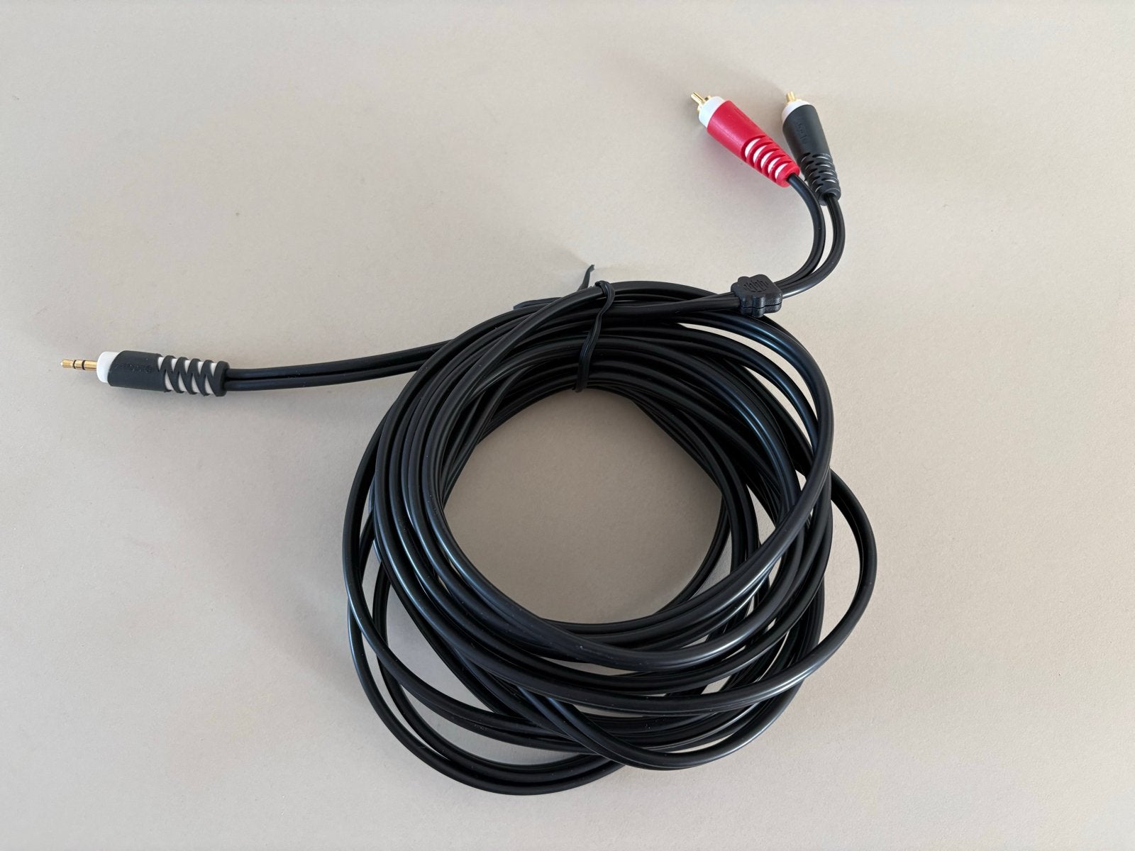 Klotz AY7-0600 2x Cinch naar Mini Jack Kabel 6 Meter, Ophalen of Verzenden, Nieuw, 5 tot 10 meter, Interlink-kabel