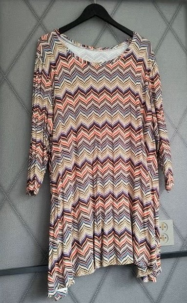 Mooi gekleurd A-lijn shirt maat 54, Ophalen of Verzenden, Nieuw, Overige kleuren, Shirt of Top