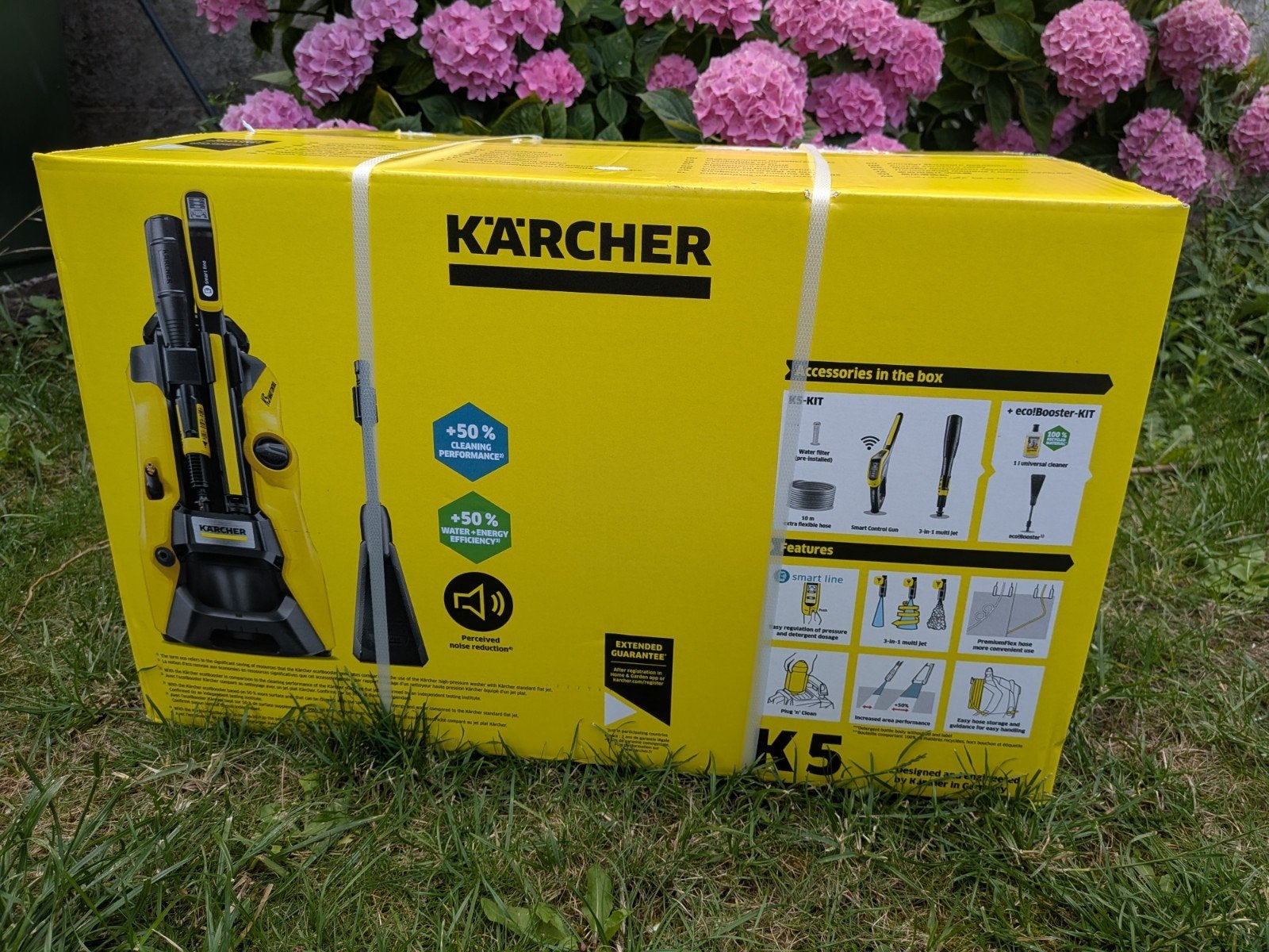 Kärcher K 5 Smart Control Flex eco!Booster Hogedrukreiniger, Kärcher, Nieuw, Ophalen of Verzenden, Elektrisch