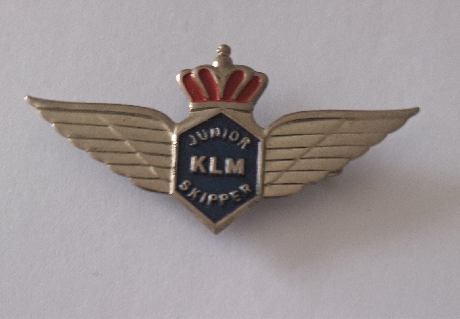 KLM Junior Skipper Vlieger Speld, Ophalen of Verzenden, Gebruikt