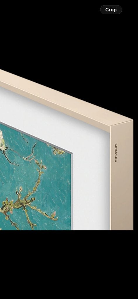 Verwisselbare lijst 50 inch Samsung Frame Sand Gold (23-25), Ophalen of Verzenden, Zo goed als nieuw