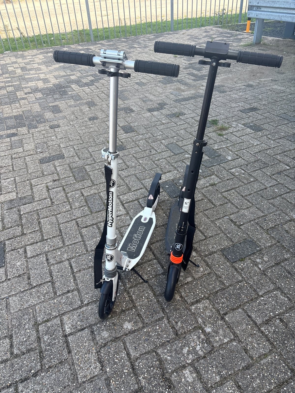Set van 2 HyperMotion Motion steps - Zilver en Zwart, Fietsen en Brommers, Ophalen, Gebruikt, Gewone step