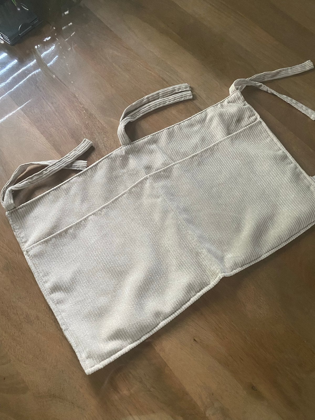 Jollein Box Opbergzak - Ribstof Beige, Ophalen, Zo goed als nieuw