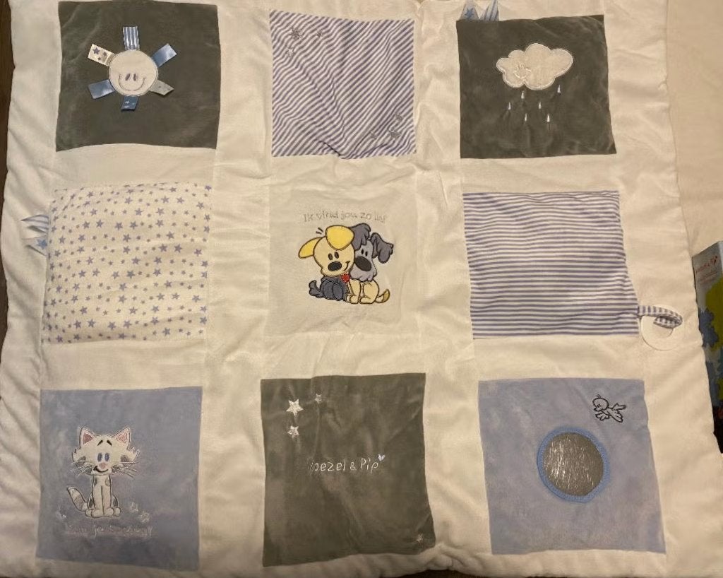 boxkleed woezel en pip, Kinderen en Baby's, Boxen, Ophalen, Gebruikt, Rechthoekig, Boxkleed
