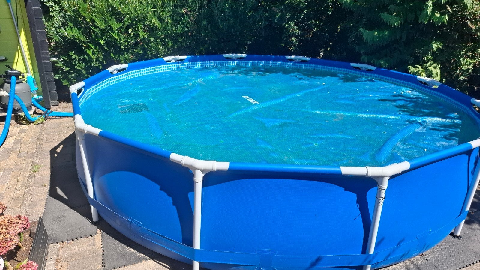 zwembad te koop kompleet, Tuin en Terras, Zwembaden, Ophalen, Minder dan 80 cm, Rond, 300 cm of meer