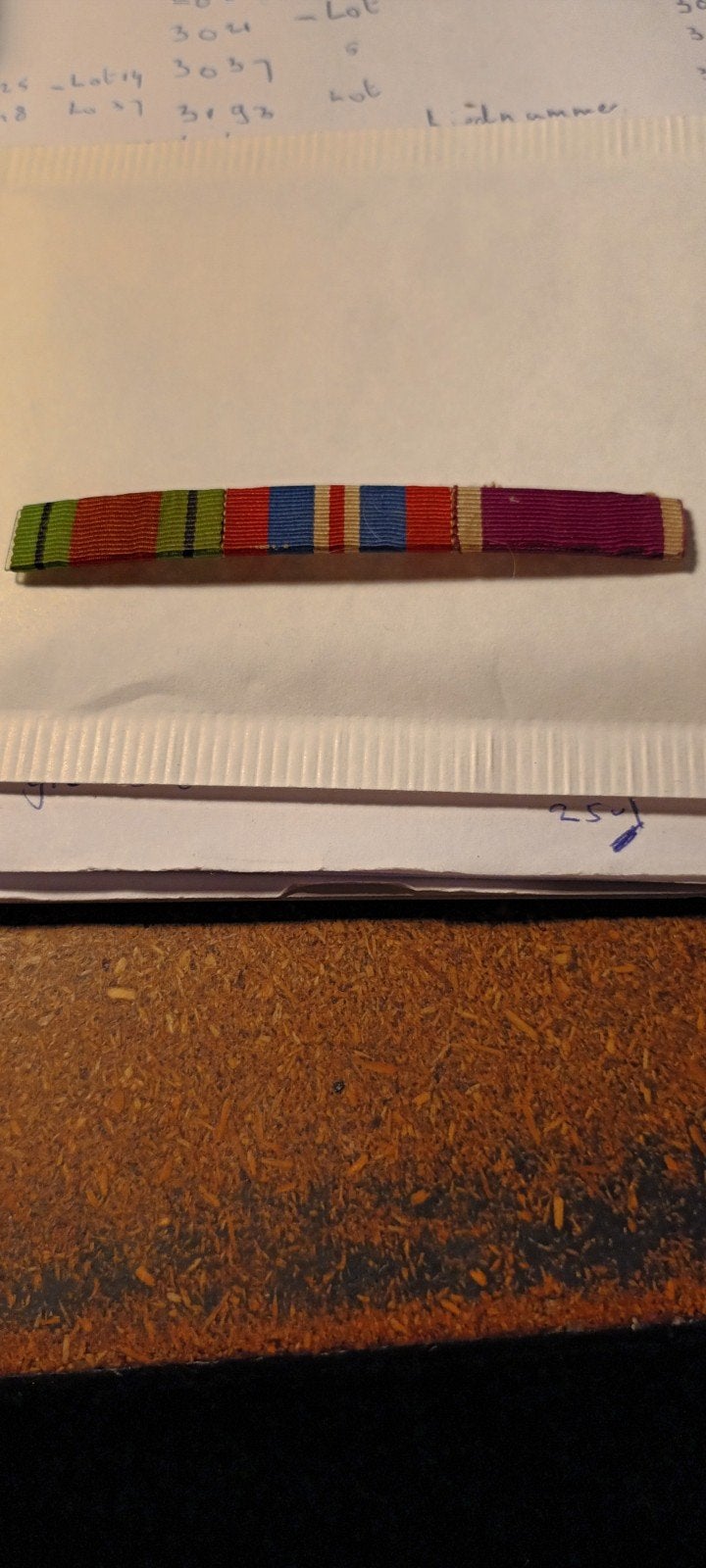 Militair Draaginsigne - Medaillelintje, Verzamelen, Militaria | Algemeen, Ophalen of Verzenden, Overige soorten, Overige gebieden