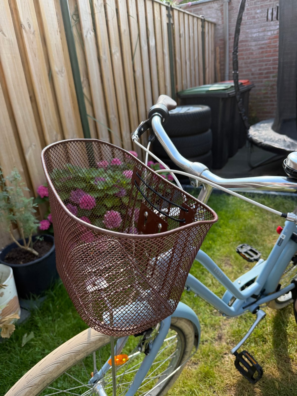 Damesfiets XS (Decathlon Elops) met mandje en bagagedrager, Velgrem, 50 tot 53 cm, Ophalen, Overige merken